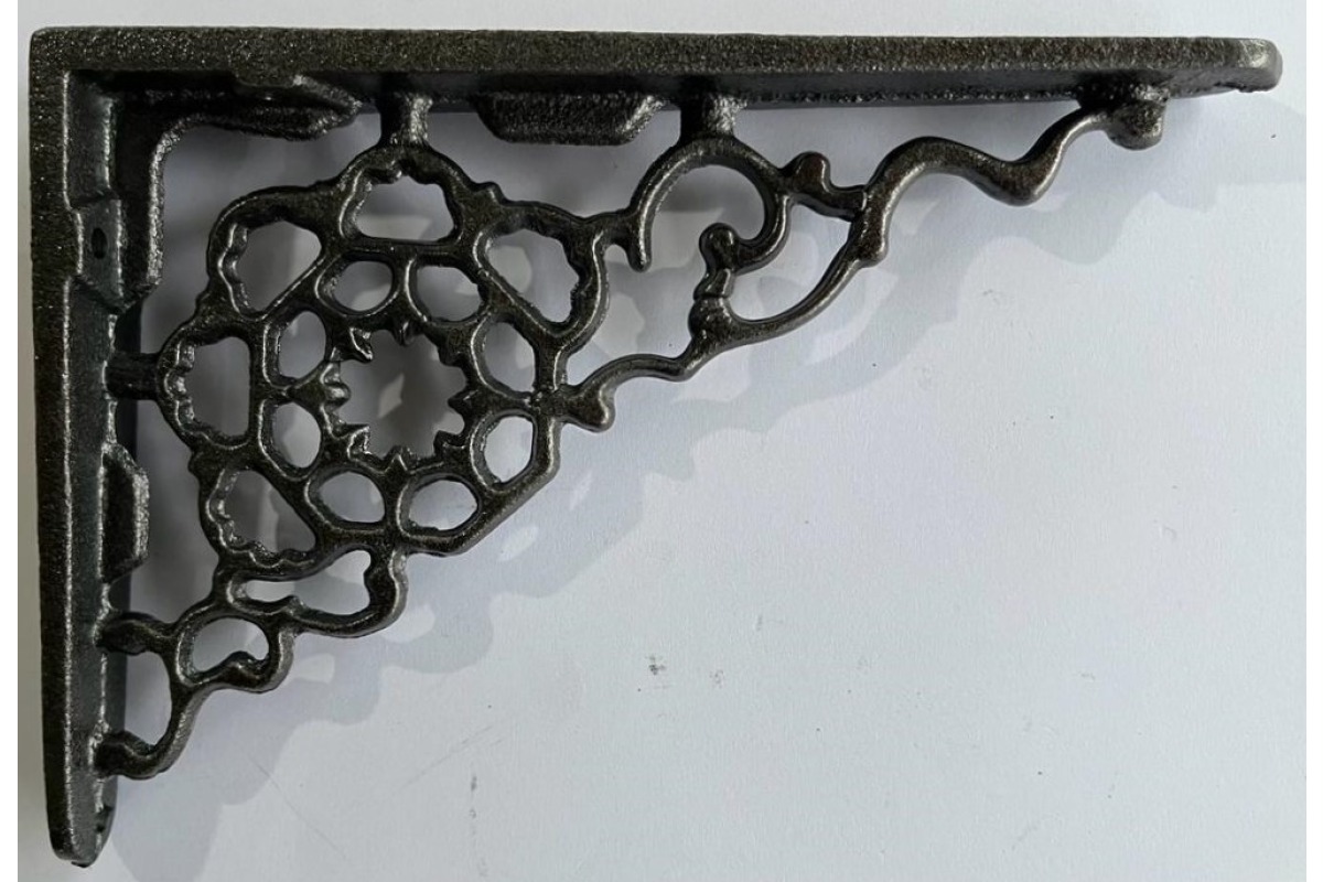 RAF AYAĞI S ANTİK TARZ DÖKME DEMİR Döküm  MAT SİYAH  2 ADET